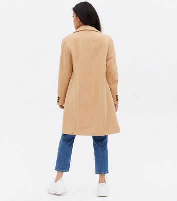 petite beige coat