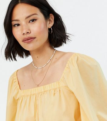 New look yellow blouse online