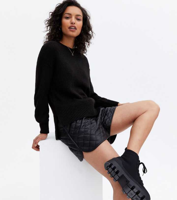Black Crew Neck Jumper