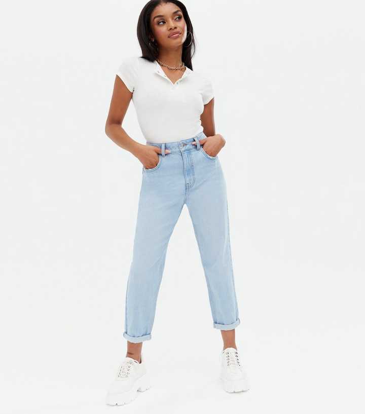 NMGUTHIE HIGH WAISTED STRAIGHT FIT JEANS Blue NOISY MAY®, 42% OFF