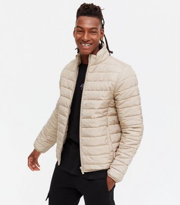 Stone High Neck Puffer Jacket
