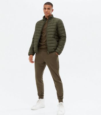 Mens puffer 2025 jacket khaki