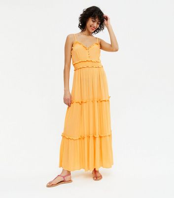 new look tiered maxi dress