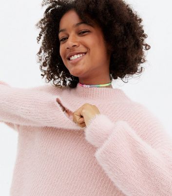 pink fluffy jumpers