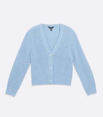 baby blue chunky cardigan