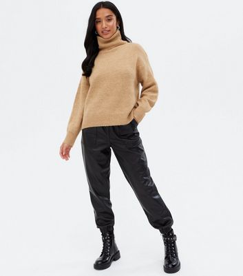 petite polo neck jumper