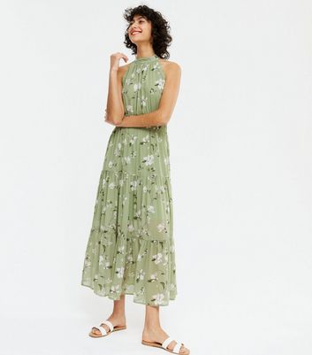 new look tiered maxi dress