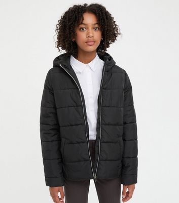 girls black school jacket