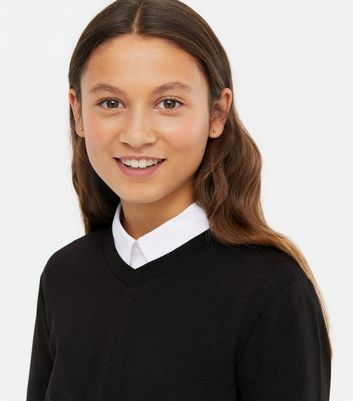 Black school clearance jumper new look