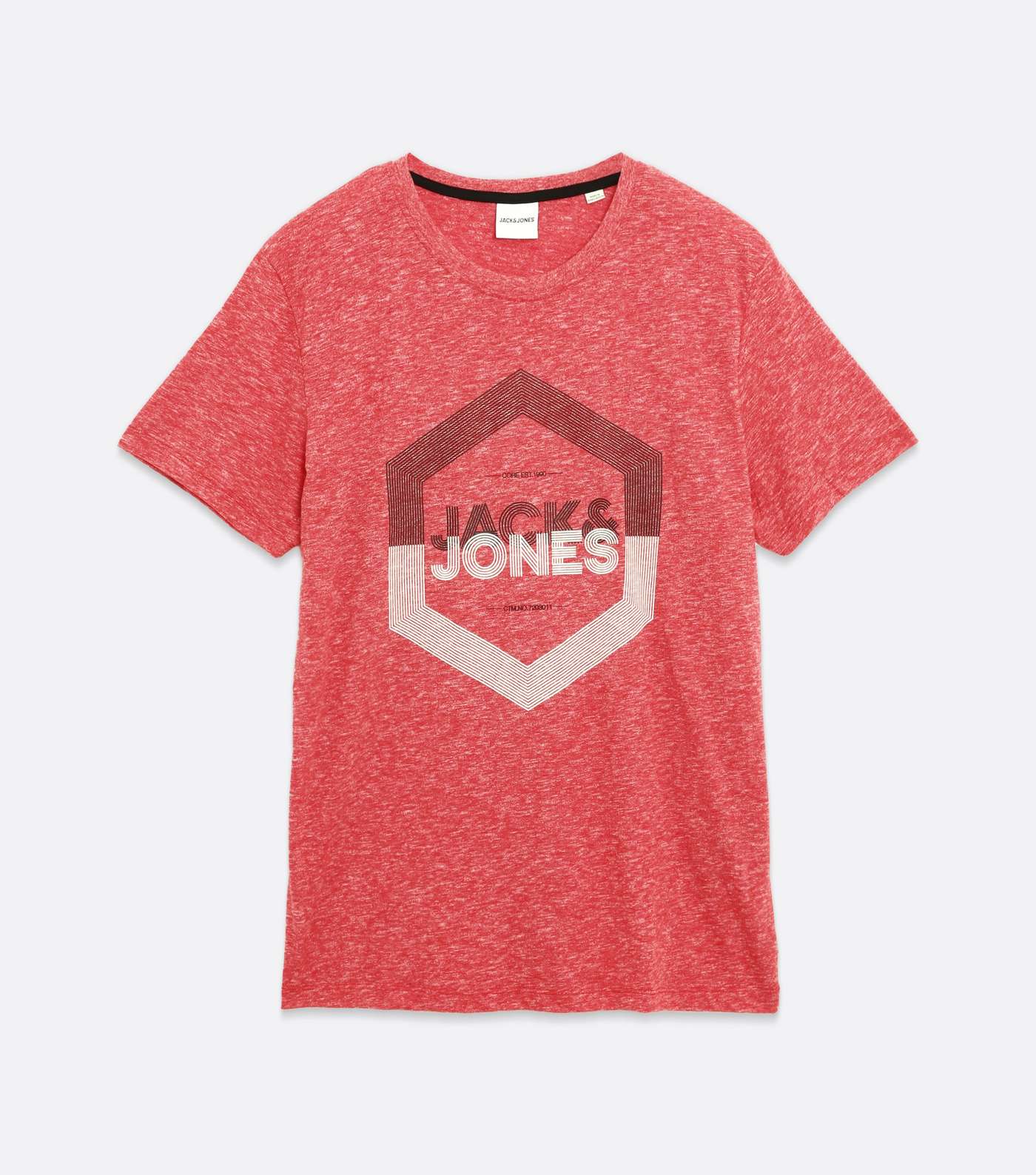 Jack & Jones Red Logo T-Shirt Image 5