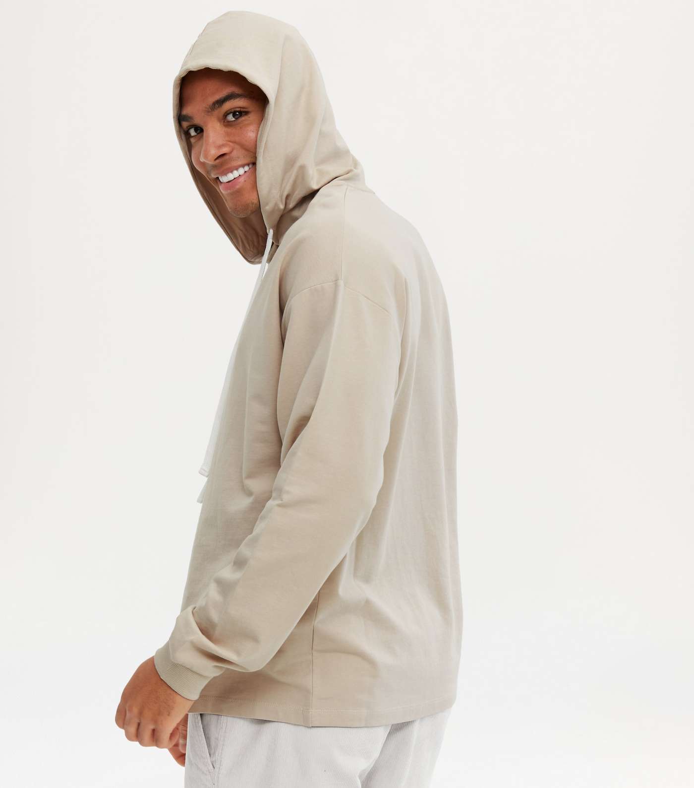 Stone Slouch Fit Hoodie Image 4