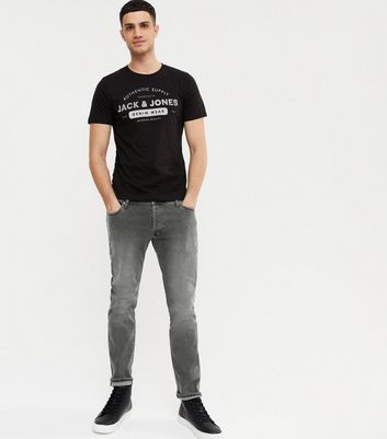 jack n jones grey jeans