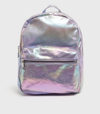 iridescent backpack