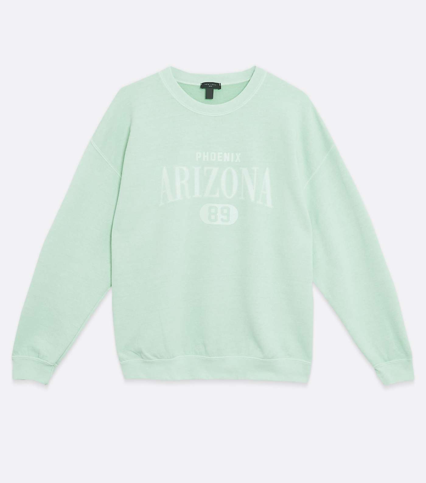 Mint Green Overdyed Arizona Logo Sweatshirt Image 5