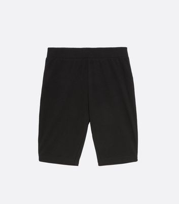 black high waisted cycle shorts