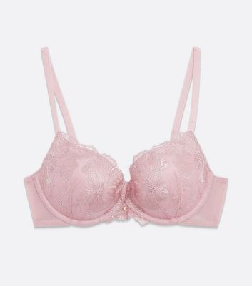 pastel pink bralette