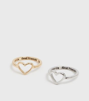 Best friend gold on sale rings