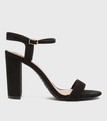 New look black heels sale sale