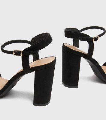 New look black sales low heel sandals