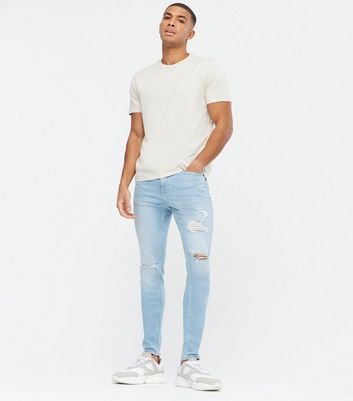 Extreme ripped best sale skinny jeans mens