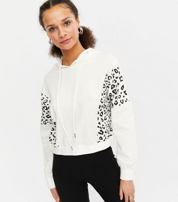 Pink Vanilla White Leopard Print Panel 
