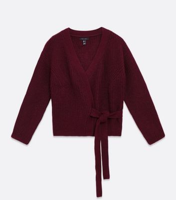 wrap tie jumper