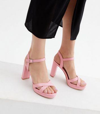 New look orders pink sandals