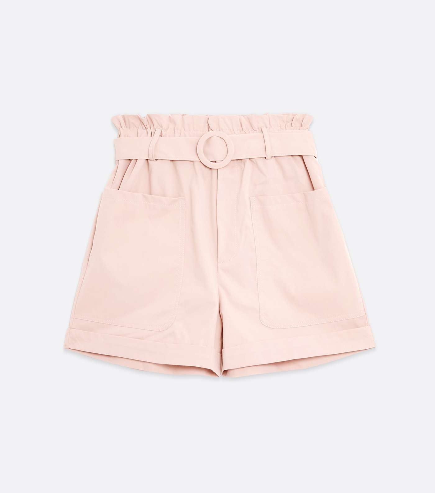 Pink Vanilla Pink Belted Shorts Image 5