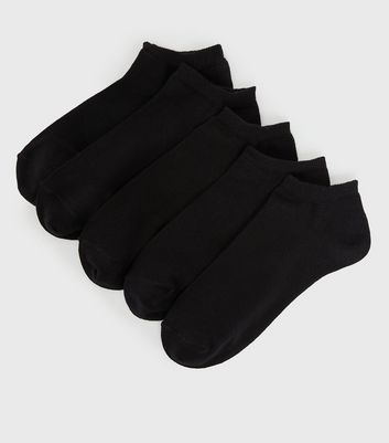 black trainer socks womens