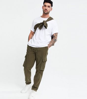 New look mens cargo on sale trousers