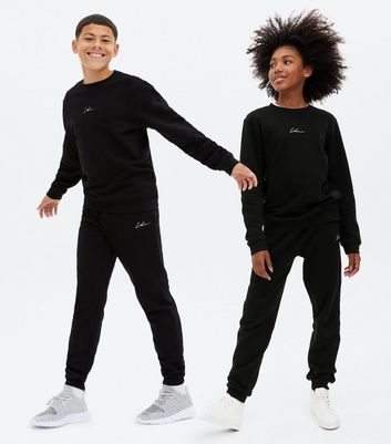 boy black joggers