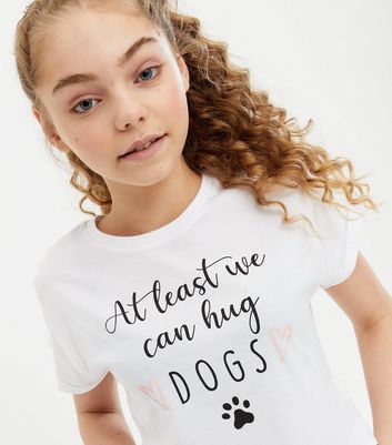 new look dog t shirt
