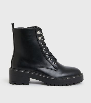 New look sale square toe boots