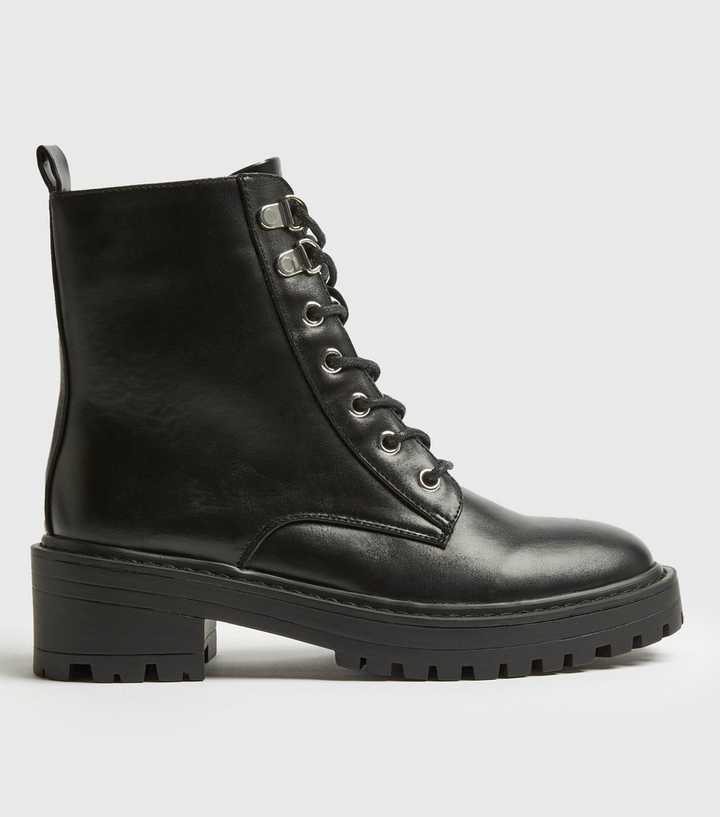 new look square toe boots