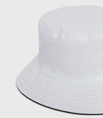 Black Reversible Bucket Hat | New Look
