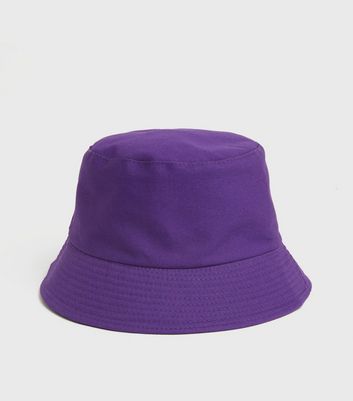 violet bucket hat