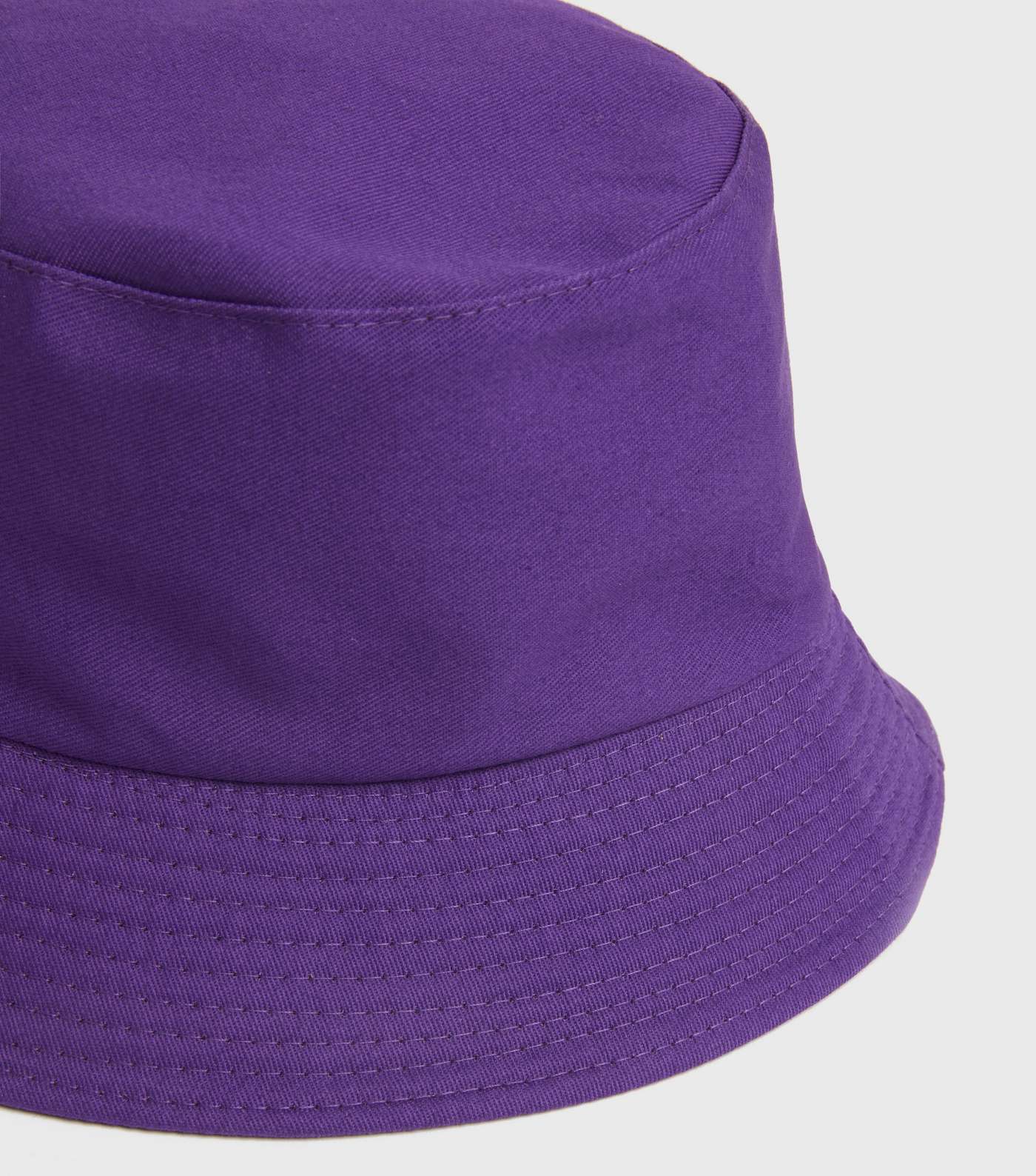 Dark Purple Reversible Bucket Hat Image 3