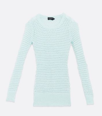 mesh knit jumper