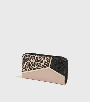 Womens leopard hot sale print purse