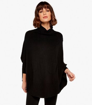 Black sale cape jumper