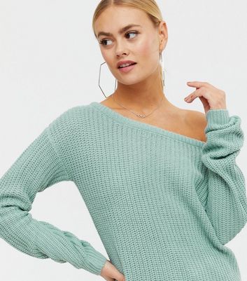 Cold shoulder jumper new on sale look