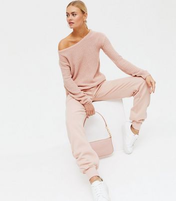 Off the clearance shoulder pink jumper