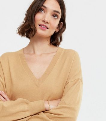 Sunshine Soul Camel Puff Sleeve Jumper 