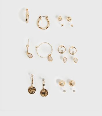 Dior Tribales New Look Earrings • Gold-Finish Metal and White Resin Pe –  Dior Couture UAE