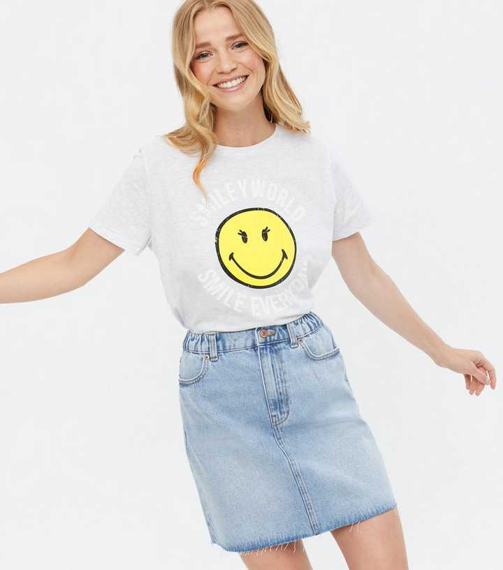 new look smile t shirt