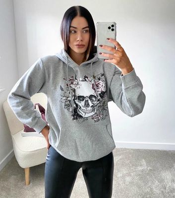 Ax paris skull discount hoodie