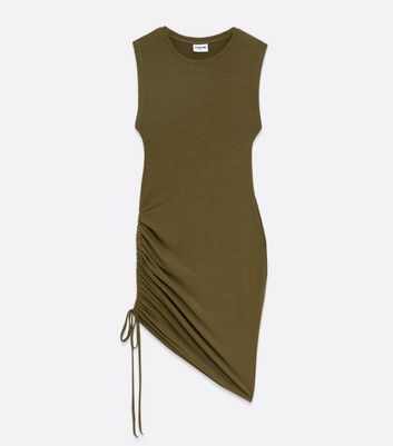 Click to view product details and reviews for Noisy May Khaki Ruched Tie Side Mini Dress New Look. Click to view product details and reviews for Noisy May Khaki Ruched Tie Side Mini Dress New Look.
