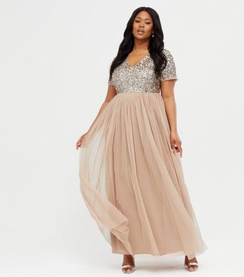 Maya curve sequin dress Clearance