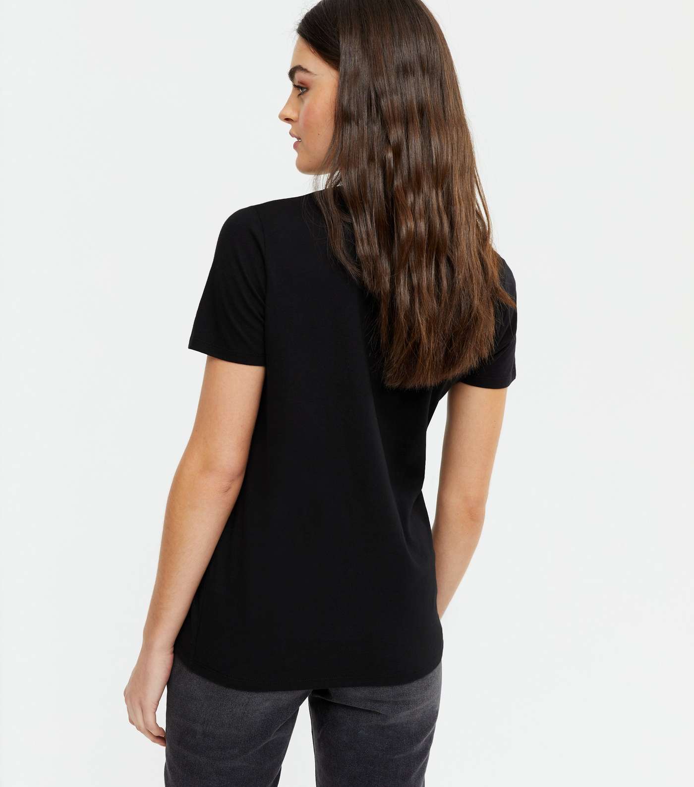 Black Flamingo Pocket T-Shirt Image 3