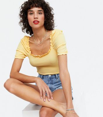 new look yellow top